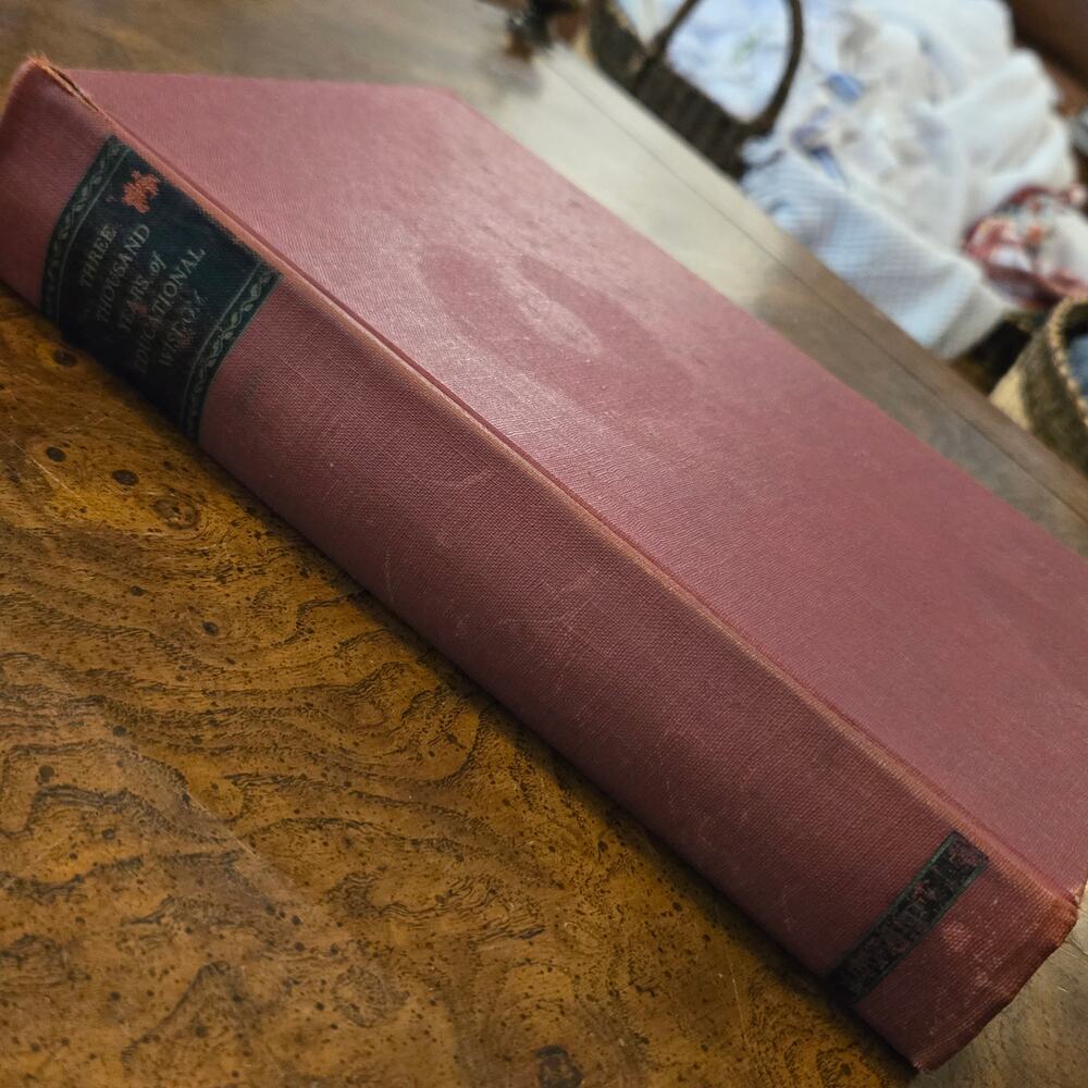 Three Thousand Years of Educational Wisdom Robert Ulich Vintage Hardcover